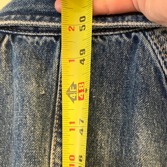 NWT Etica Jaques Denim Trench Coat (Medium Wash) - Picture 5 of 16